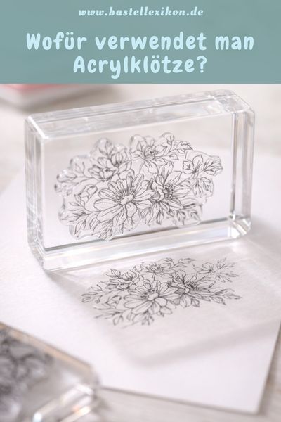 Was sind Acrylklötze?