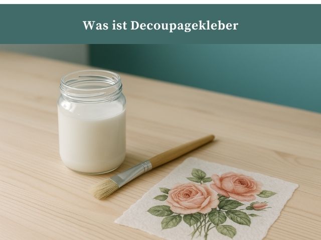 Was ist Decoupagekleber?