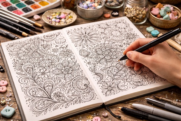 Doodeln – freies Zeichnen zwischen Spiel und Kreativität