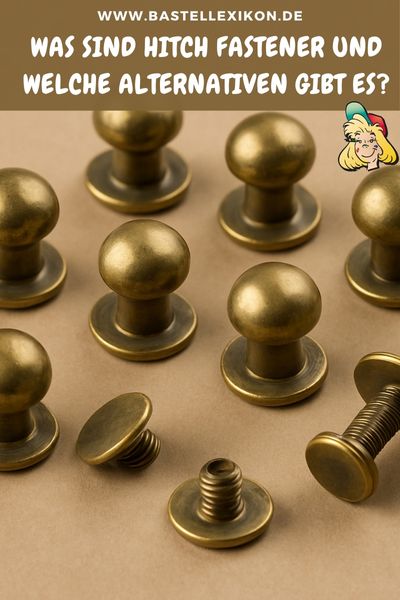 Kleine Verschlüsse mit großer Wirkung – Hitch Fastener und Kugelkopfnieten sind echte Hingucker in Junk Journals, Schmuck und Mixed-Media-Projekten.