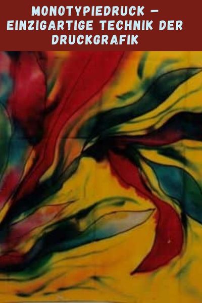 Monotypie-Druck