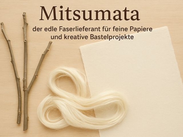 Mitsumata – der edle Faserlieferant für feine Papiere und kreative Bastelprojekte