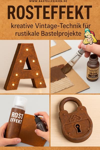 Verwittert, verrostet, verzaubert – Rosteffekte bringen Geschichte aufs Papier.
Ein bisschen Patina, ein bisschen Farbe – und ganz viel Kreativität.