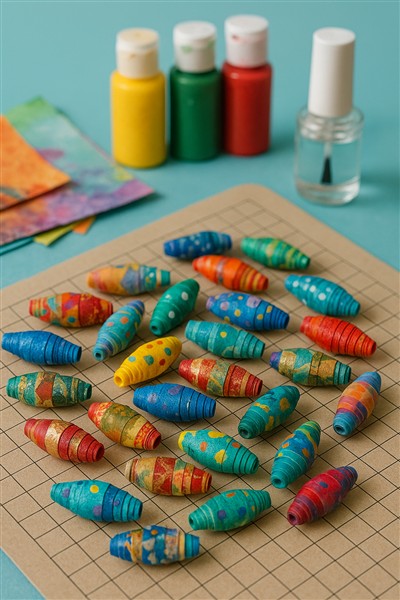 Was sind Papierperlen?