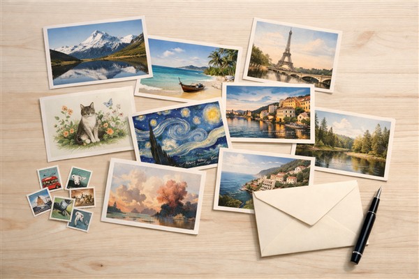 Postcrossing – ein weltweiter Postkartentausch per Hand und Briefmarke.