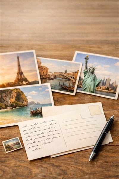 Postcrossing &ndash; ein weltweiter Postkartentausch per Hand und Briefmarke.