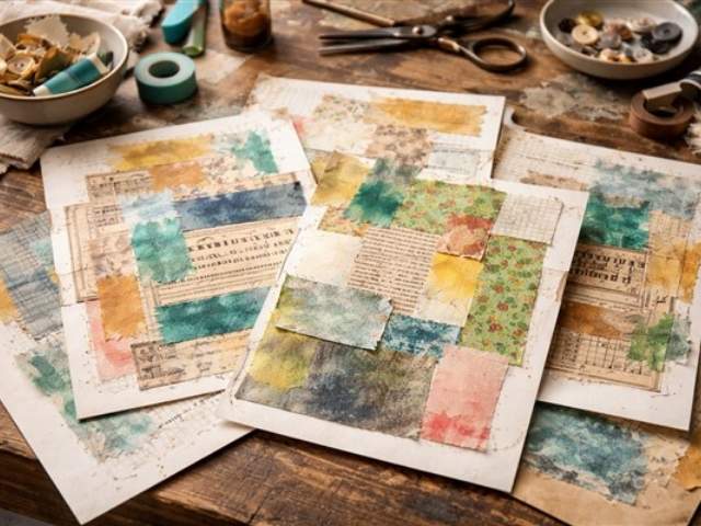 Was sind Papiercollagen?