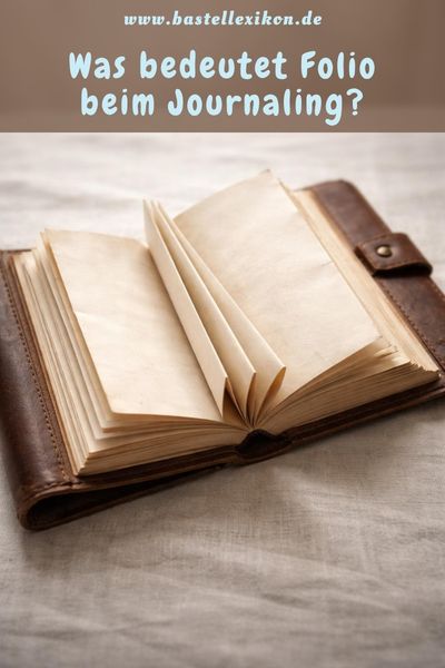 Was bedeutet Folio beim Journaling?