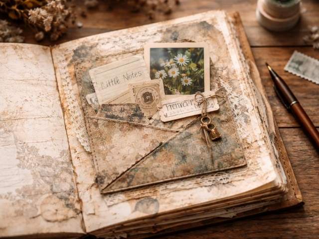 Pocket im Junk Journaling