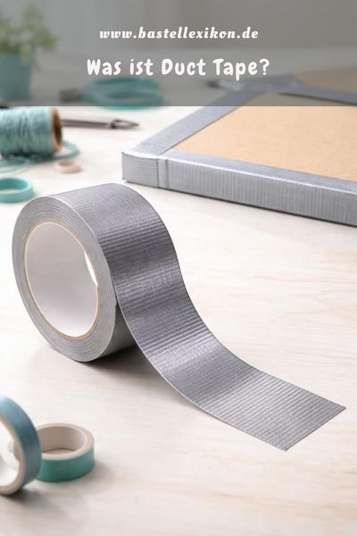 Duct Tape Anwendung beim Basteln mit verstärkter Kante aus Gewebeklebeband